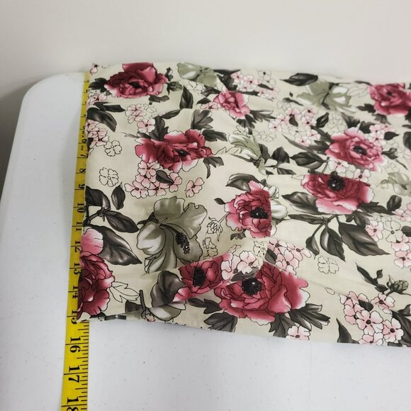 Vintage Peep Studio Womens Strapless Floral Mini Dress Size 7 Romantic Bias Y2K - Picture 6 of 11